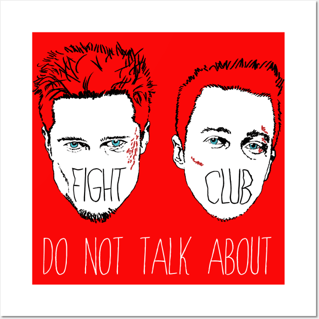 Fight Club Wall Art by RedSheep